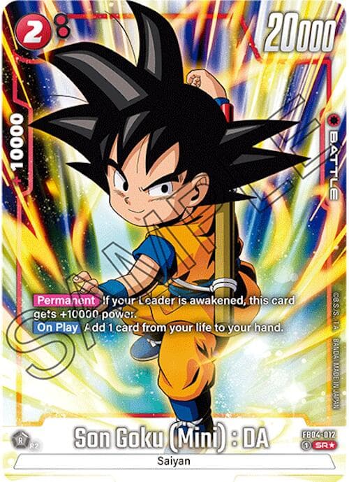 Son Goku (Mini) : DA (Alternate Art) — Ultra Limit card