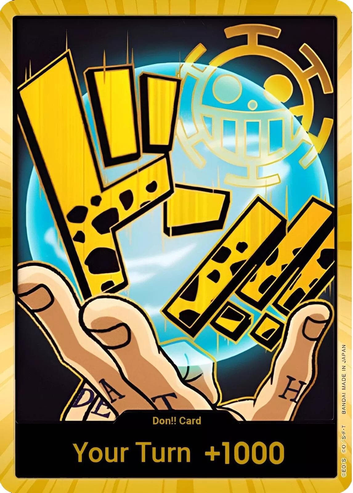 DON!! Card (Trafalgar Law) (Gold) — Premium Booster -The Best- card