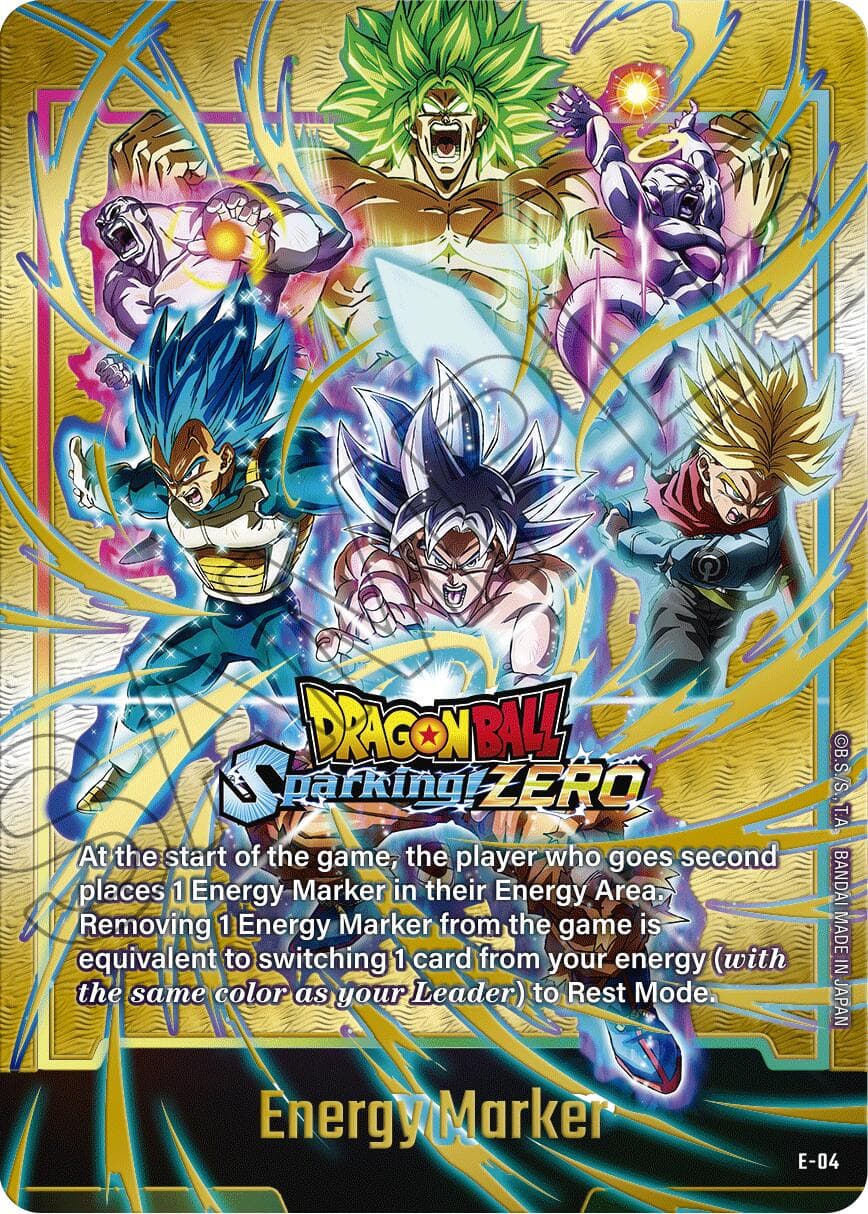 Energy Marker (Dragon Ball Sparking! ZERO) — Fusion World Promotion Cards and Packs card