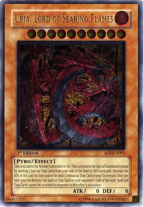 Uria, Lord of Searing Flames (UTR) — Shadow of Infinity card