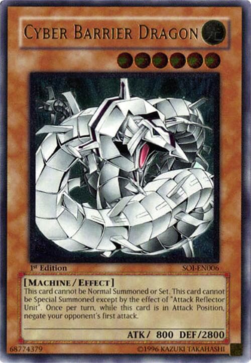 Cyber Barrier Dragon (UTR) — Shadow of Infinity card