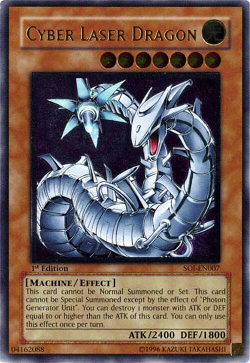 Cyber Laser Dragon (UTR) — Shadow of Infinity card