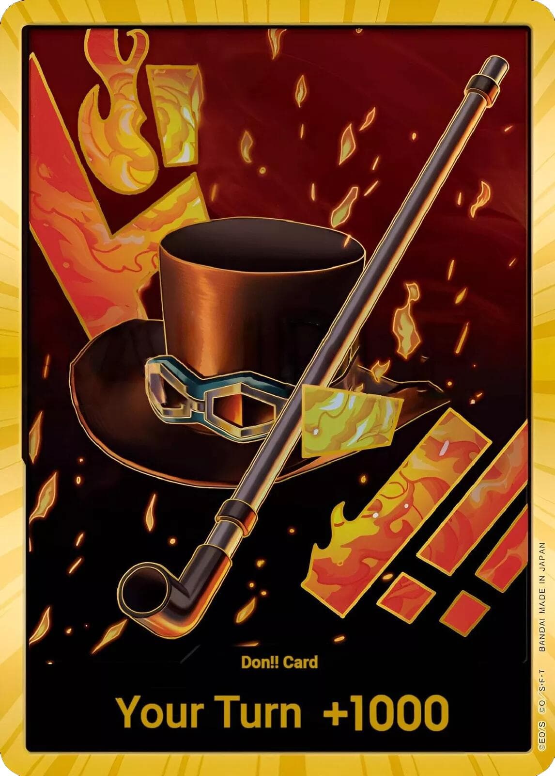 DON!! Card (Sabo) (Gold) — Premium Booster -The Best- card