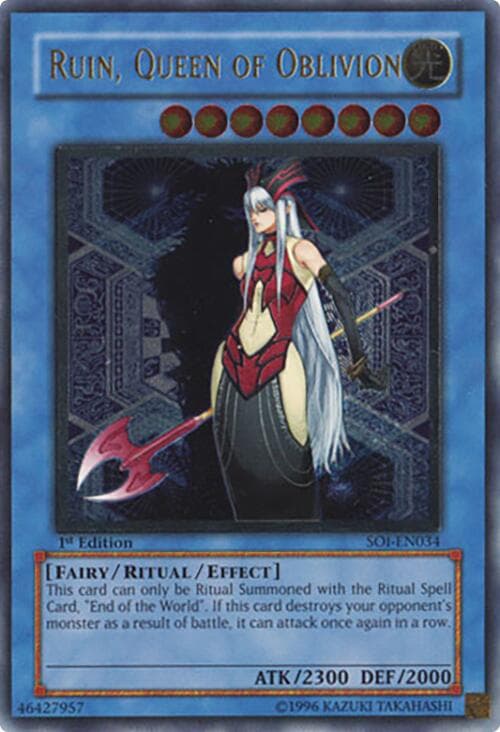 Ruin, Queen of Oblivion (UTR) — Shadow of Infinity card