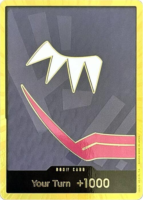 DON!! Card (Rosinante) (Gold) — Premium Booster -The Best- card
