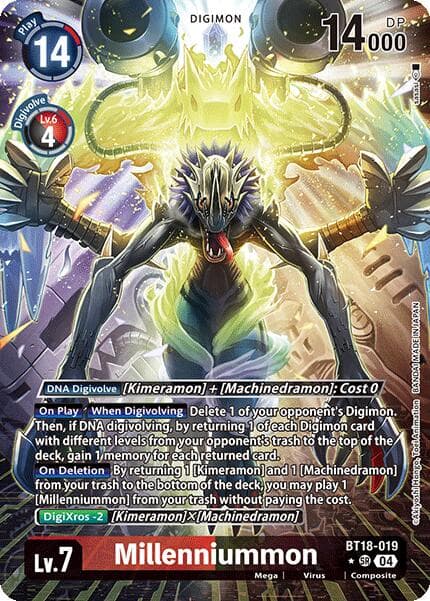 Millenniummon (Alternate Art) — Release Special Booster 2.0 card