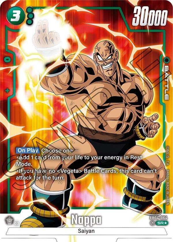Nappa - FB04-064 (Alternate Art) — Ultra Limit card