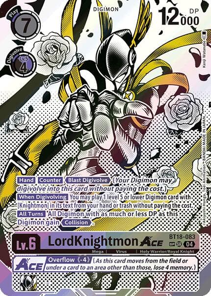 LordKnightmon ACE (Textured) — Release Special Booster 2.0 card