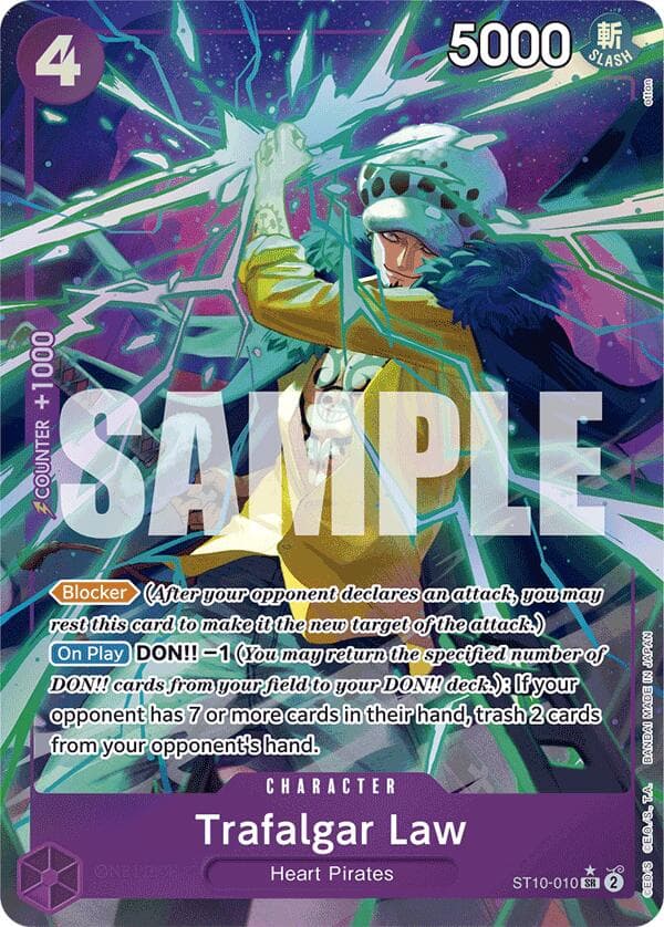 Trafalgar Law (ST10-010) (Alternate Art) — Premium Booster -The Best- card