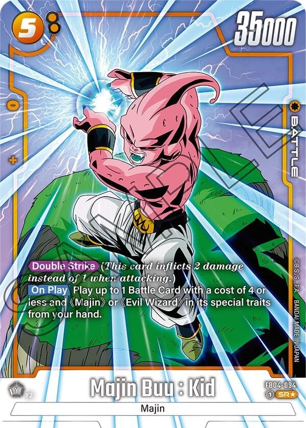 Majin Buu : Kid - FB04-094 (Alternate Art) — Ultra Limit card