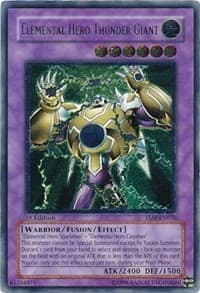 Elemental Hero Thunder Giant (UTR) — The Lost Millennium card