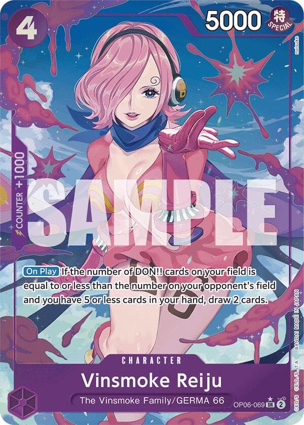 Vinsmoke Reiju (OP06-069) (Alternate Art) — Premium Booster -The Best- card