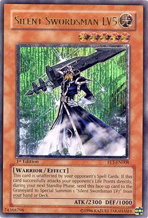 Silent Swordsman LV5 (UTR) — Flaming Eternity card