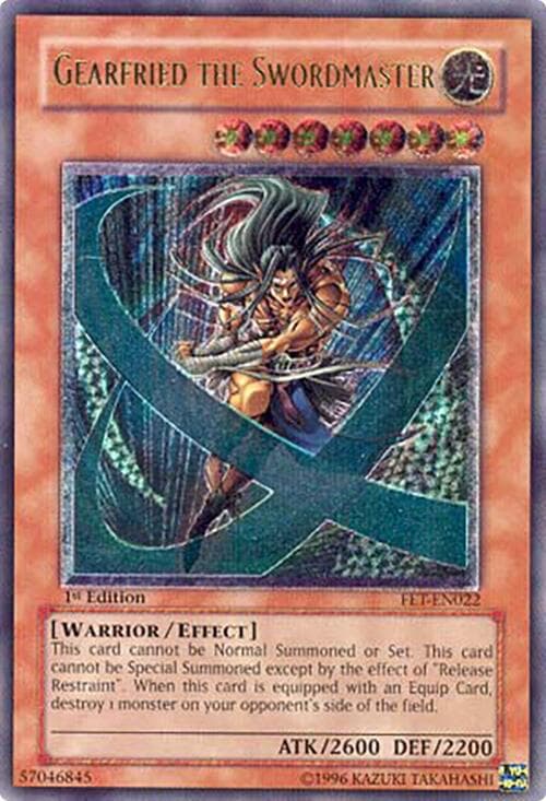 Gearfried the Swordmaster (UTR) — Flaming Eternity card