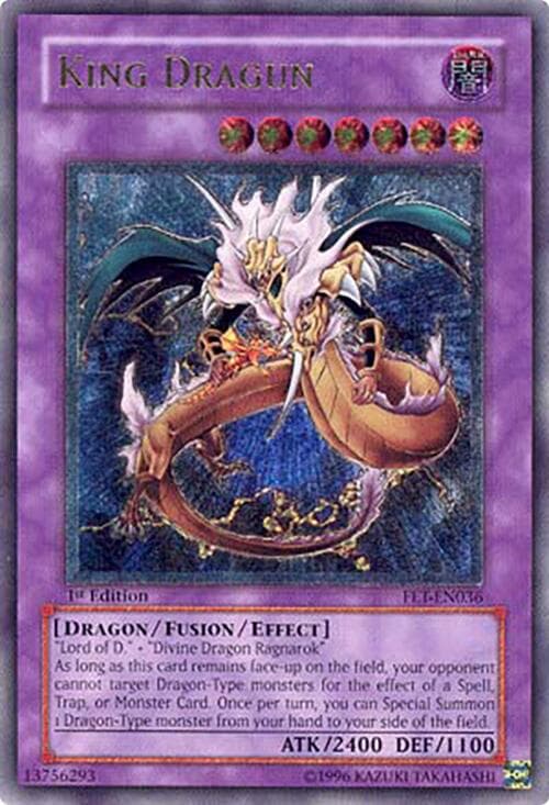 King Dragun (UTR) — Flaming Eternity card