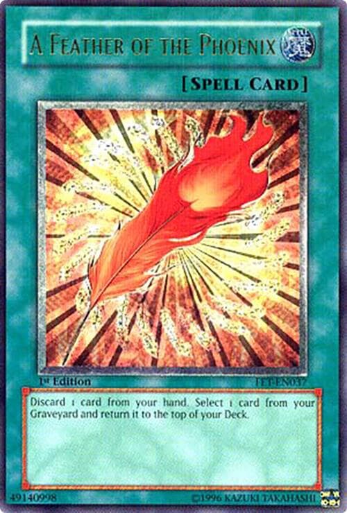 A Feather of the Phoenix (UTR) — Flaming Eternity card