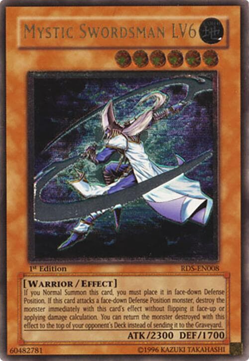 Mystic Swordsman LV6 (UTR) — Rise of Destiny card