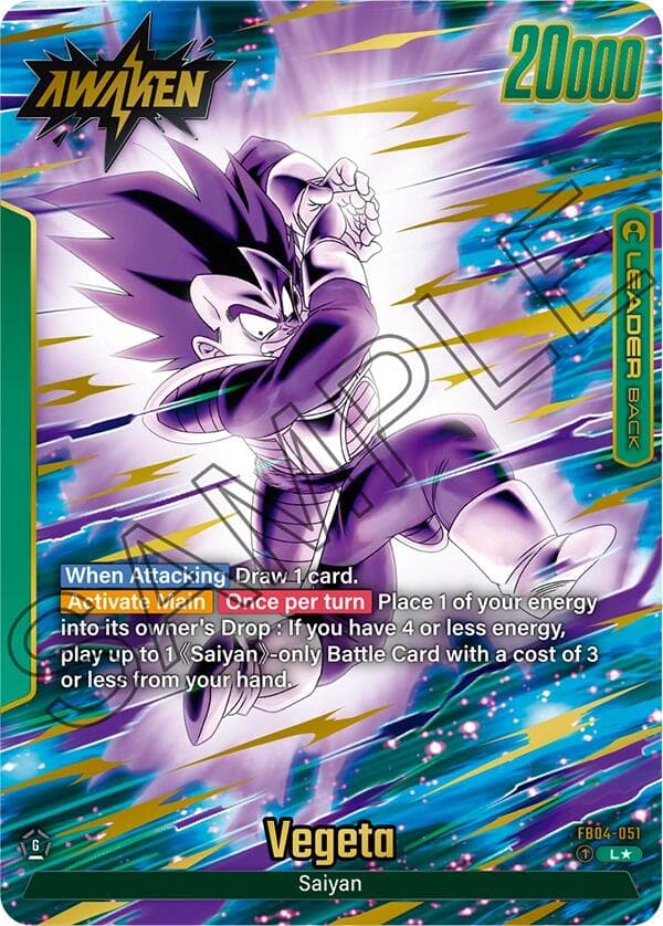 Vegeta - FB04-051 (Alternate Art) — Ultra Limit card