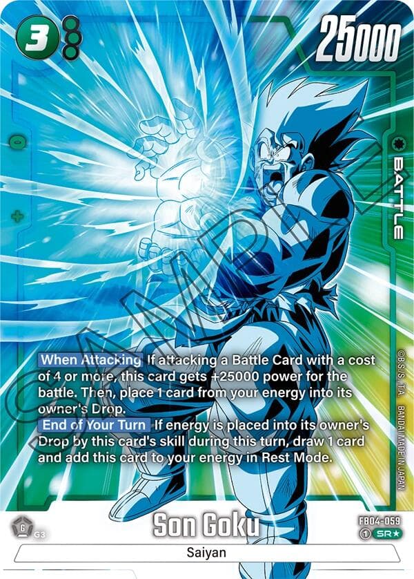 Son Goku - FB04-059 (Alternate Art) — Ultra Limit card