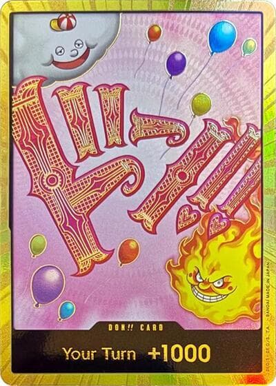 DON!! Card (Big Mom) (Gold) — Premium Booster -The Best- card
