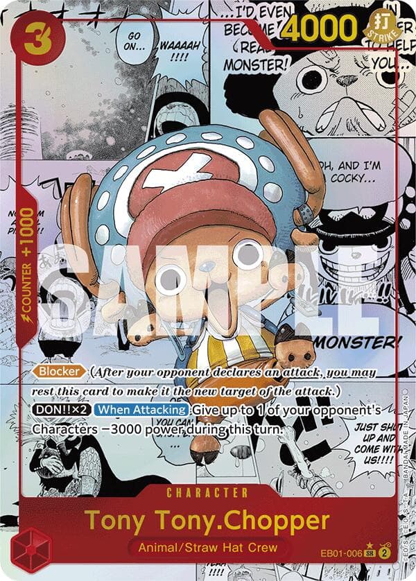 Tony Tony.Chopper (EB01-006) (Manga) — Premium Booster -The Best- card