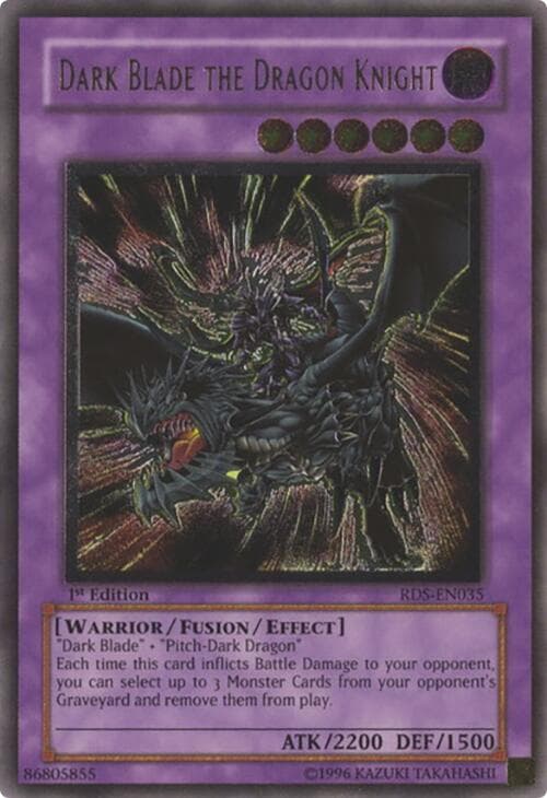 Dark Blade the Dragon Knight (UTR) — Rise of Destiny card