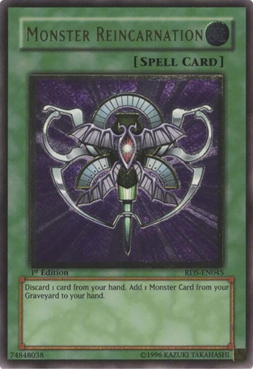 Monster Reincarnation (UTR) — Rise of Destiny card