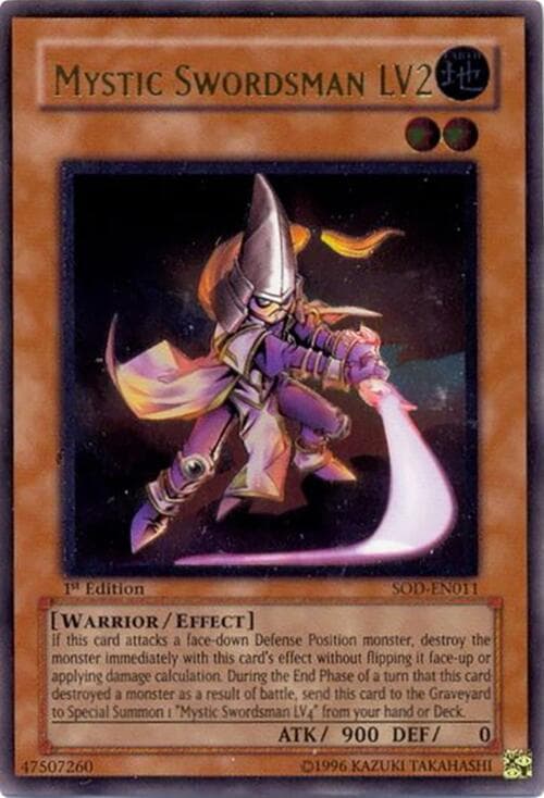 Mystic Swordsman LV2 (UTR) — Soul of the Duelist card