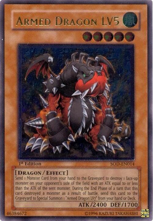 Armed Dragon LV5 (UTR) — Soul of the Duelist card