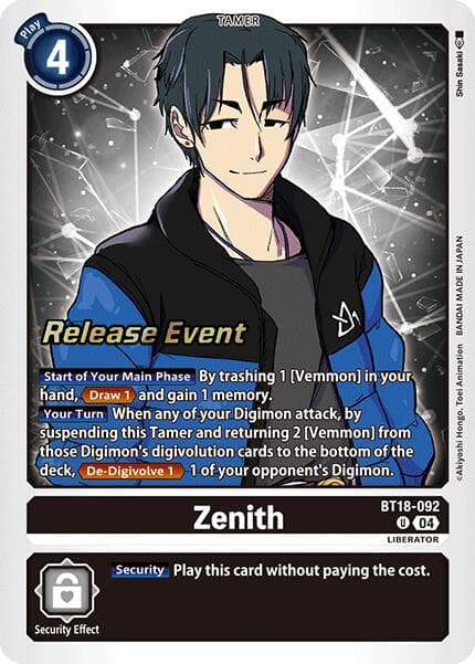 Zenith — Release Special Booster 2.0 Celebration Event Cards card