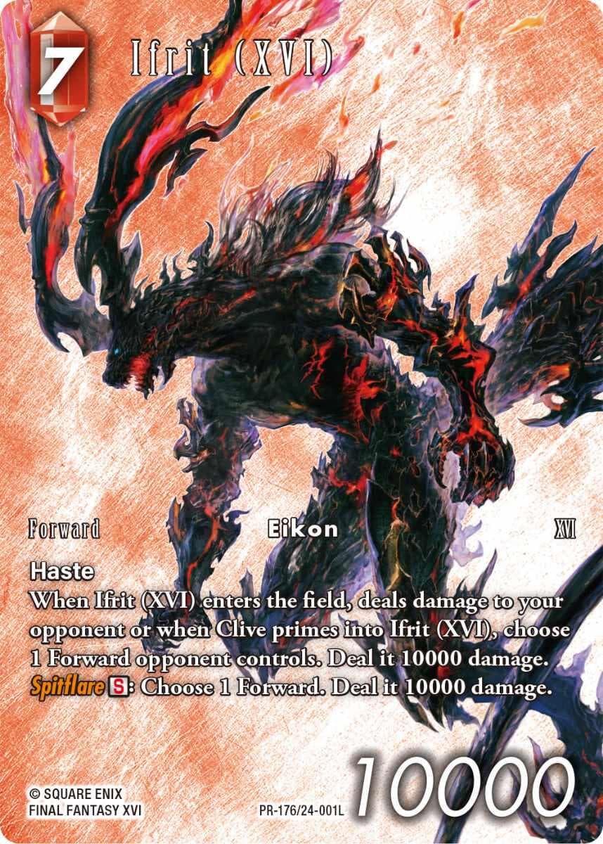 Ifrit (XVI) (Full Art) — Hidden Legends card