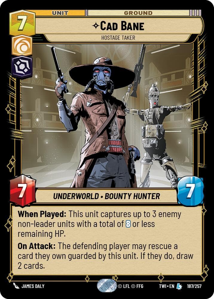 Cad Bane - Hostage Taker — Twilight of the Republic card