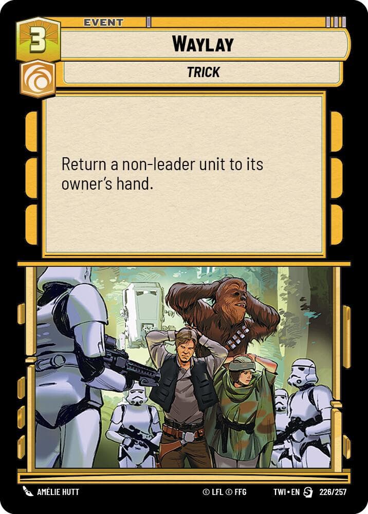 Waylay — Twilight of the Republic card