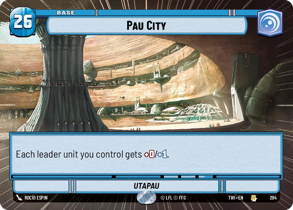 Pau City (Hyperspace) — Twilight of the Republic card