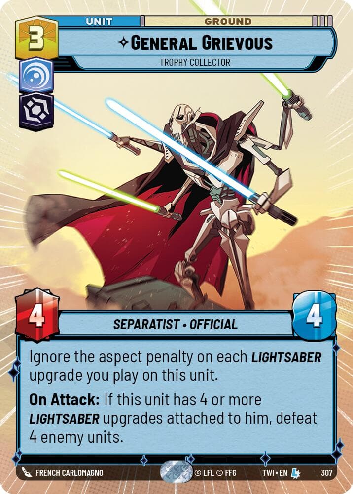 General Grievous - Trophy Collector (Hyperspace) — Twilight of the Republic card