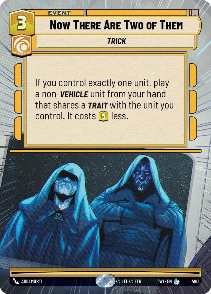Now There Are Two of Them (Hyperspace) — Twilight of the Republic card