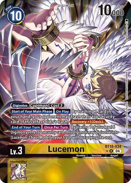 Lucemon (Alternate Art) — Release Special Booster 2.0 card
