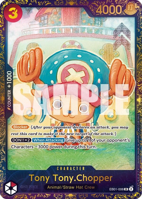 Tony Tony.Chopper (Treasure Cup 2024) — One Piece Promotion Cards card