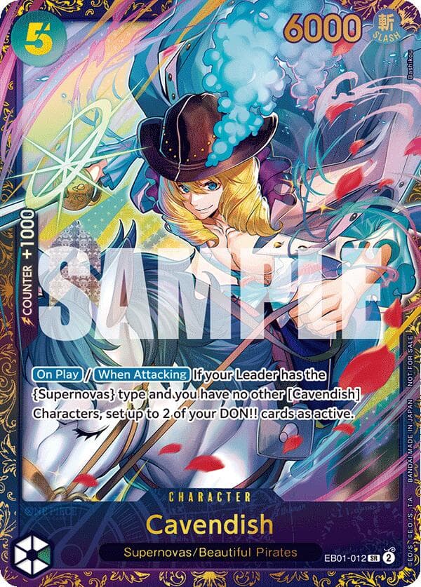 Cavendish (Treasure Cup 2024) — One Piece Promotion Cards card