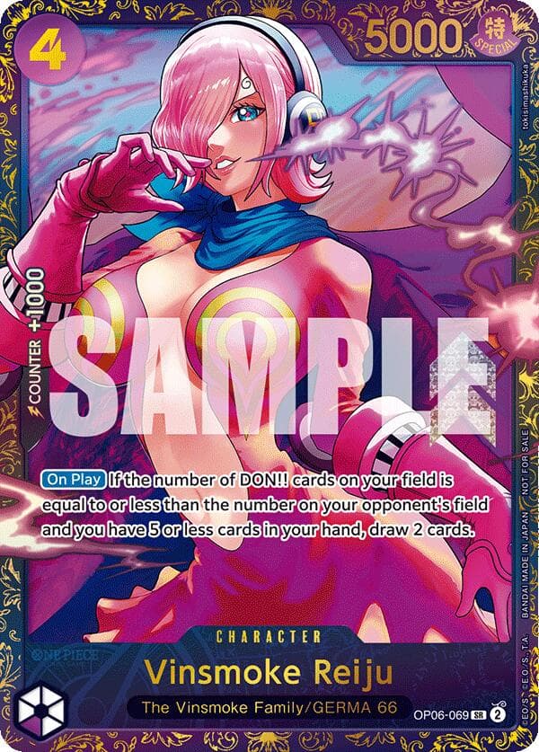 Vinsmoke Reiju (Treasure Cup 2024) — One Piece Promotion Cards card