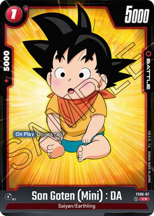 Son Goten (Mini) : DA (Bonus Pack Alternate Art) — Starter Deck 6: Son Goku (Mini) card