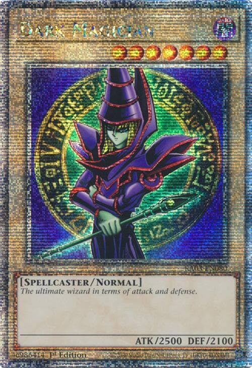 Dark Magician (Quarter Century Secret Rare) — Quarter Century Bonanza card