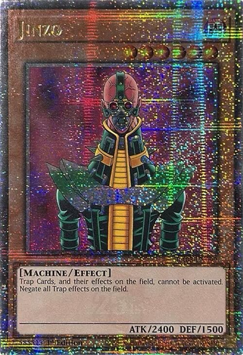 Jinzo (Quarter Century Secret Rare) — Quarter Century Bonanza card