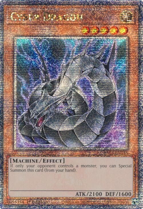 Cyber Dragon (Quarter Century Secret Rare) — Quarter Century Bonanza card