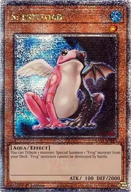 Substitoad (Quarter Century Secret Rare) — Quarter Century Bonanza card