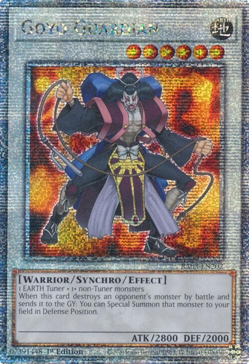 Goyo Guardian (Quarter Century Secret Rare) — Quarter Century Bonanza card
