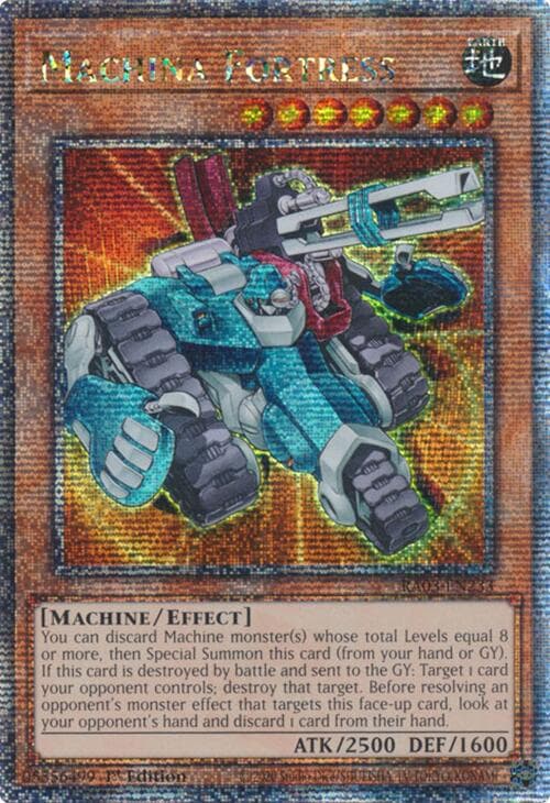 Machina Fortress (Quarter Century Secret Rare) — Quarter Century Bonanza card