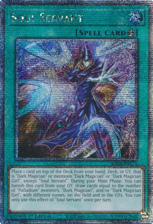 Soul Servant (Quarter Century Secret Rare) — Quarter Century Bonanza card