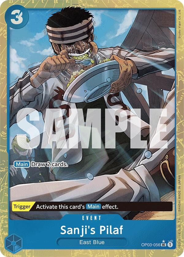 Sanji's Pilaf (Alternate Art) — Premium Booster -The Best- card
