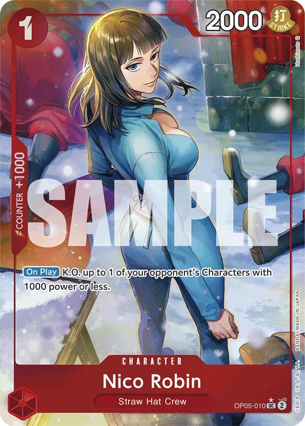 Nico Robin (Full Art) — Premium Booster -The Best- card